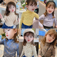 童装2021新款女童秋装碎花打底衫宝宝春秋洋气T恤儿童长袖上衣潮威珺