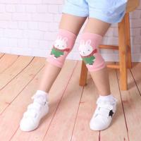 儿童护膝纯色棉夏季薄款户外运动防摔袜套女童空调房保暖护膝盖袜套威珺