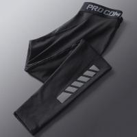 健身裤男训练高弹速干运动套装紧身篮球长裤打底压缩丝袜跑步衣服威珺