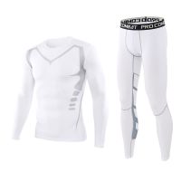 健身服男运动套装女篮球跑步训练高弹紧身衣打底裤速干透气健身房威珺