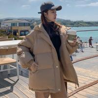 2021年新短款加厚棉服棉衣棉袄女韩版宽松羽绒学生面包服冬季外套威珺