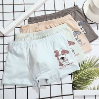 [优质棉4条装]2-11岁儿童内裤男童内裤小中大童平角卡通裤威珺