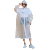 时尚雨衣外套男女加厚成人便携防水户外旅游连体通用非一次性雨披