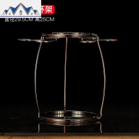 红酒杯架倒挂摆件家用现代简约个性创意红酒杯醒酒器一体架高脚杯 三维工匠收纳层架