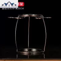 红酒杯架倒挂摆件家用现代简约个性创意红酒杯醒酒器一体架高脚杯 三维工匠收纳层架