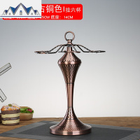 欧式创意红酒杯架个性高脚杯架吊挂杯架客厅装饰红酒杯架倒挂家用 三维工匠收纳层架