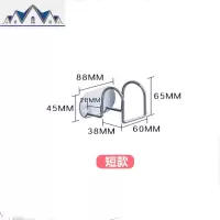 304不锈钢卫生间拖鞋架后鞋托墙壁挂式免钉家用浴室收纳沥水架 三维工匠收纳层架