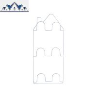 浴室拖鞋架壁挂式墙壁粘贴免打孔多层沥水鞋架子卫生间收纳置物架 三维工匠