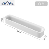 卫生间拖鞋架墙壁挂式免打孔浴室厕所后沥水鞋架收纳置物架 三维工匠