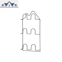 浴室拖鞋架墙壁挂式卫生间厕所收纳架挂墙架子挂架免打孔挂钩沥水 三维工匠