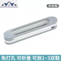 浴室拖鞋架壁挂免打孔卫生间后收纳洗手间沥水挂架置物架 三维工匠