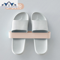 浴室拖鞋架卫生间厕所后免打孔壁挂式置物架子鞋子收纳宿舍 三维工匠