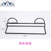 浴室拖鞋架墙壁免打孔壁挂式卫生间鞋子收纳简易后沥水鞋架 三维工匠收纳层架