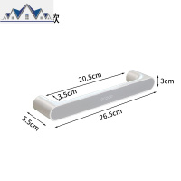 浴室墙壁挂式拖鞋架免打孔卫生间厕所洗澡间鞋子收纳置物架 三维工匠