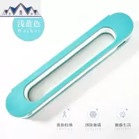 可折叠浴室拖鞋架壁挂免打孔厕所墙上沥水收纳卫生间置物架子 三维工匠