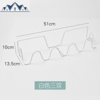 浴室拖鞋架鞋架家用墙壁挂式厕所免打孔小号架子宿舍寝室收纳 三维工匠收纳层架