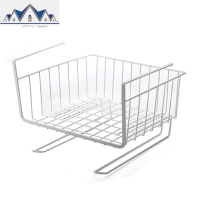 厨房橱柜下挂架挂篮隔层挂篮壁挂储物架 衣柜收纳架置物架整理架 三维工匠