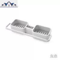 水龙头置物架厨房水抹布沥水架洗碗布挂篮家用品创意水池收纳架 三维工匠