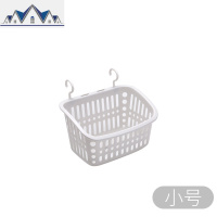 厨房收纳床头挂篮浴室床边宿舍衣柜壁挂卫生间塑料储物置物架 三维工匠