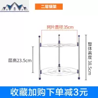 厨房放锅架多功能家用置物架子厨房用品转角储物不锈多层收纳锅架 三维工匠