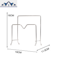 砧板架菜板架厨房放菜板的粘板架家用不锈钢案板置物锅盖架 三维工匠收纳层架