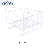 厨房橱柜下挂架置物架隔层挂篮储物架衣柜收纳架柜子挂架整理架 三维工匠