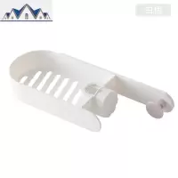 厨房水龙头置物架水沥水架免打孔抹布海绵收纳架子家用水池挂架 三维工匠