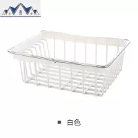 可伸缩水沥水架厨房置物架不锈钢菜篮碗架蔬菜收纳篮碗碟收纳架 三维工匠