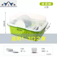 厨房收纳架置物架家用碗架装碗筷收纳箱抖音沥水架特大号碗柜 三维工匠