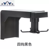 家用厨房挂铲子勺子挂钩冰箱置物架创意免打孔旋转收纳架侧壁挂架 三维工匠