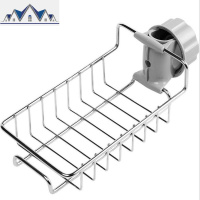 水龙头沥水置物架水池收纳架厨房不锈钢水海绵抹布沥水架 三维工匠