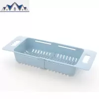 可伸缩水沥水架洗菜盆置物架碗筷架子家用厨房碗碟架蔬菜收纳架 三维工匠