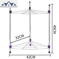 锅架厨房置物架多层落地架三角收纳架子省空间家用锅具转角储物架 三维工匠