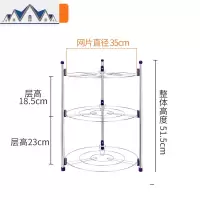放锅架子厨房置物架用品锅具收纳架锅架多层落地三角转角台面家用 三维工匠