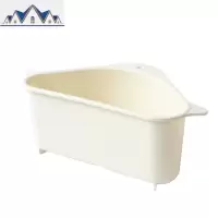 洗碗池百洁布水沥水架三角收纳架挂架免打孔厨房蔬菜置物架家用 三维工匠