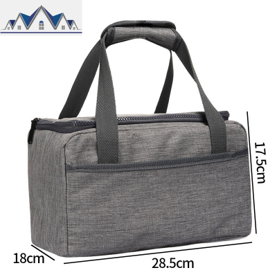 保温饭盒袋子午餐铝箔加厚手提便当包可爱大容量上班带饭的妈咪包 三维工匠收纳包