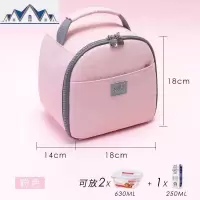 饭盒袋子手提保温包韩国女便当袋儿童学生上班小号包日式 三维工匠收纳包
