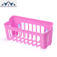 厨房置物架免打孔沥水篮创意水收纳用品储物壁挂式架子冰箱挂架 三维工匠