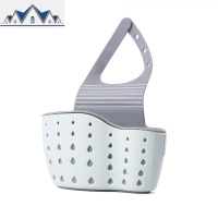 厨房水挂袋收纳篮挂篮家用厨具置物架创意整理架沥水篮 三维工匠