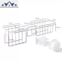 厨房用品水龙头置物架多功能水抹布海绵沥水收纳挂篮家用大全 三维工匠