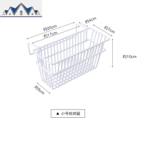 厨房置物架 铁艺水沥水架 洗碗抹布海绵挂钩式收纳篮办公杂物架 三维工匠