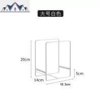 收纳碗架柜内放碗餐具立式内置置物架橱柜碟盘子架托沥水单层家用 三维工匠
