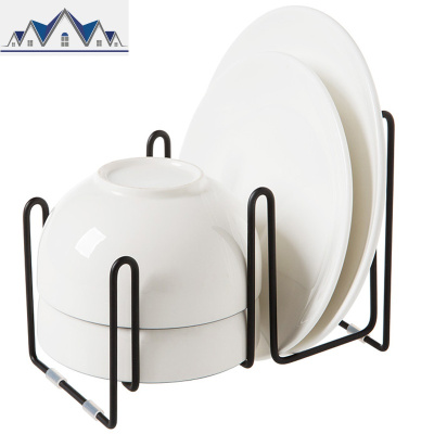 创意铁艺置物架厨房放碗盘架子盘架碗碟架家用沥水架晾碗架收纳架 三维工匠