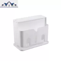 多功能筷子收纳盒厨房一体刀具架家用刀叉刀具刀座北欧沥水置物架 三维工匠
