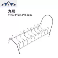厨房不锈钢单层晾碗碟置物架盘子沥水架子收纳架沥水架碗架碟架 三维工匠