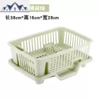 厨房放碗架塑料沥水架滴水碗碟碗筷杯子架家用置物架收纳盒收纳篮 三维工匠
