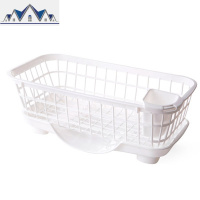 厨房沥水碗架碗筷沥水架餐具收纳架简约时尚放碗架塑料置物架简易 三维工匠