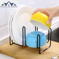 厨房碗筷餐具沥水架水果蔬菜收纳篮盘碗碟置物架子晾碗滴水架 三维工匠