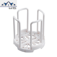 可伸缩碗架置物架塑料沥水碗架 厨房碗筷收纳架放碗架子 三维工匠