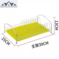晾放碗碟沥水架碗架厨房置物架家用放碗架碗筷收纳盒餐具架储物架 三维工匠